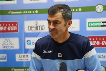 Valenciennes-ESTAC⎥Rui Almeida : "Le classement, on verra après"