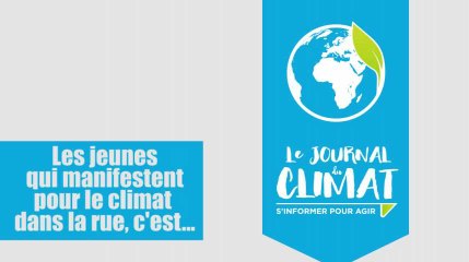 Les jeunes qui manifestent pour le climat  dans la rue, c'est...