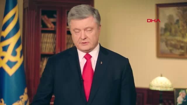 Dha Dış - Poroşenko da Zelenskiy'e Videolu Yanıt Verdi Delikanlı Olun, Bekliyorum