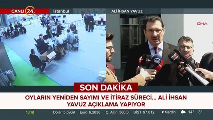 Oyların yeniden sayımı