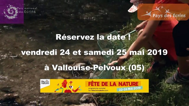 Ecrins de nature - Invitation / Teaser- Vallouise 24-25 mai 2019