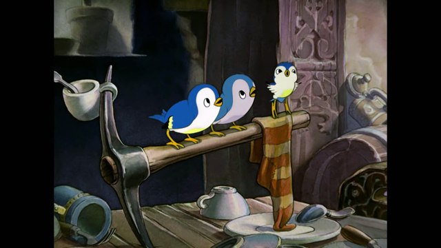 Blanche-Neige et les Sept Nains - Extrait du film - Visite de la maison des nains