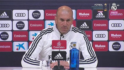 Zidane: "No tengo decidido quién quiero que se quede o se vaya"