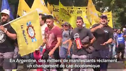 Argentine: manifestation pour un changement de cap économique