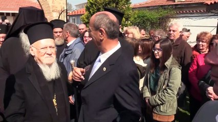 Fener Rum Patriği Bartholomeos, Edirne'de ayine katıldı - EDİRNE