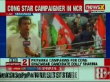 Priyanka Gandhi Holds Roadshow In Ghaziabad, Lok Sabha Elections 2019