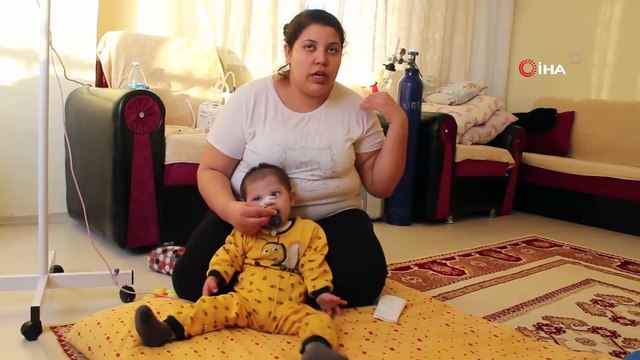 Down sendromlu minik Efe sağlığına kavuşacağı günü bekliyor iha