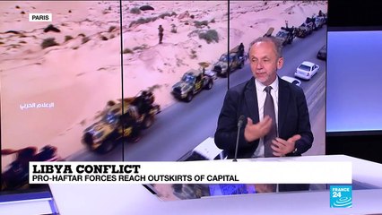 Pro-Haftar forces pushed back near Libya capital