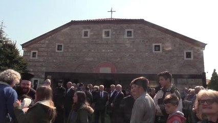 Fener Rum Patriği Bartholomeos, Edirne'de Ayine Katıldı - Edirne