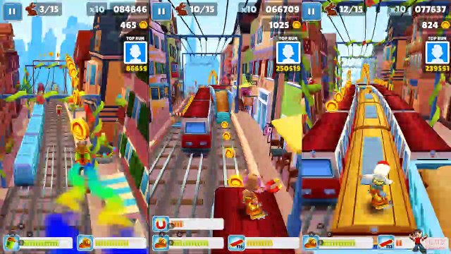 Video Jake Vs Hugo Vs The Shiny Robot Rabit - Subway Surfers Zurich 2019