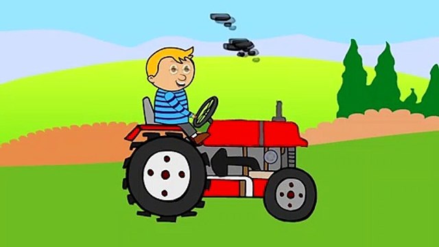 Tractor | cartoons for children _ Tractor Tractors |fairy Tales for children.