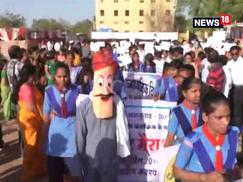 VIDEO : बूंदी में वोटर जागरूकता को लेकर हुई मैराथन दौड़