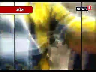 ट्रैफिक पुलिसकर्मियों पर मारपीट का आरोप लगाकर बाइक सवार युवकों ने किया हंगामा