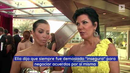 Kim Kardashian dice que su mamá, Kris Jenner, le enseñó a negociar