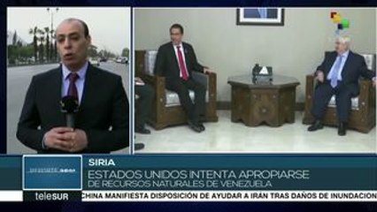 Canciller venezolano se reúne con el presidente de Siria