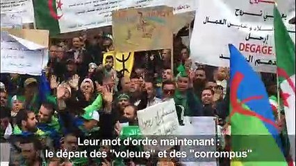 Algérie: 7ème vendredi de mobilisation, pour les "dégager tous"