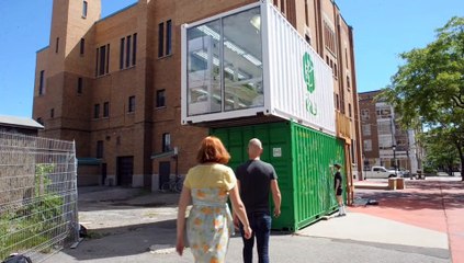 La première ferme verticale à Montréal
