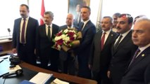 Zonguldak Belediyesi’nde devir teslim töreni