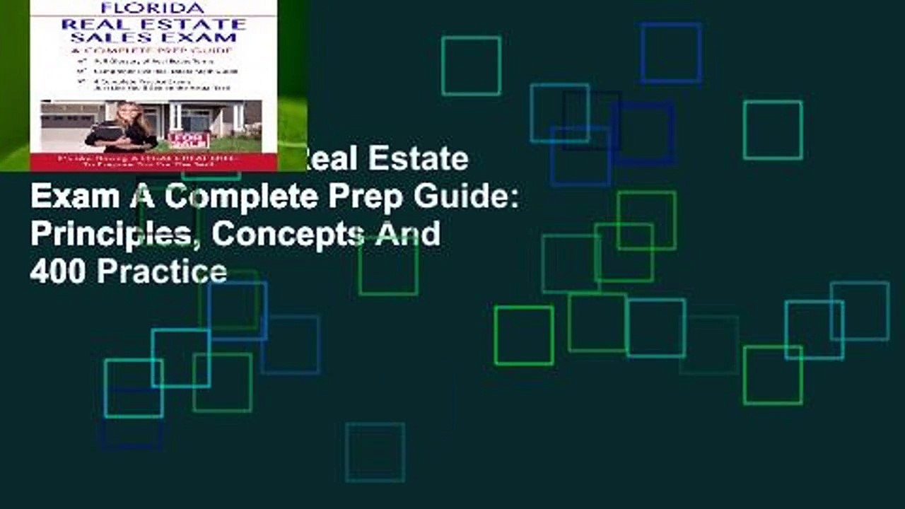 R.E.A.D Florida Real Estate Exam A Complete Prep Guide: Principles, Concepts And 400 Practice