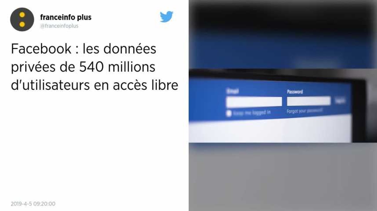 Facebook. Les données de 540 millions d’utilisateurs étaient accessibles sur Internet