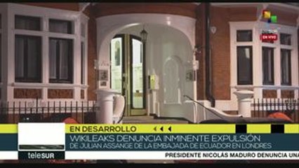 Wikileaks: Assange podría ser expulsado de embajada ecuatoriana en RU