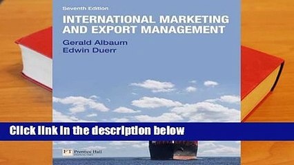 About For Books  International Marketing & Export Management  For Kindle