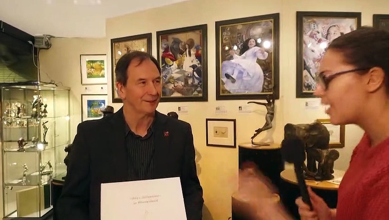 Alice in Wonderland At The Art & Antiques For Everyone!