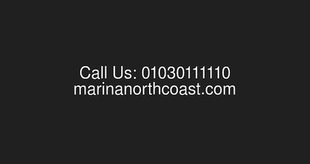 Villa Gawhara in Marina North Coast overlooking lake