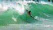 Ce surfeur se fait avaler par plusieurs vagues successives !