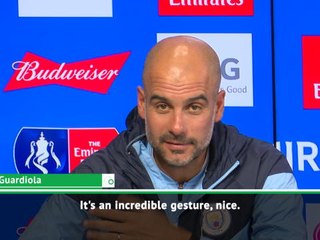 Sterling's generous FA Cup gesture makes for a 'better society' - Guardiola