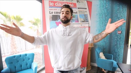 Kendji a quelque chose à dire aux lecteurs du Dauphiné Libéré…