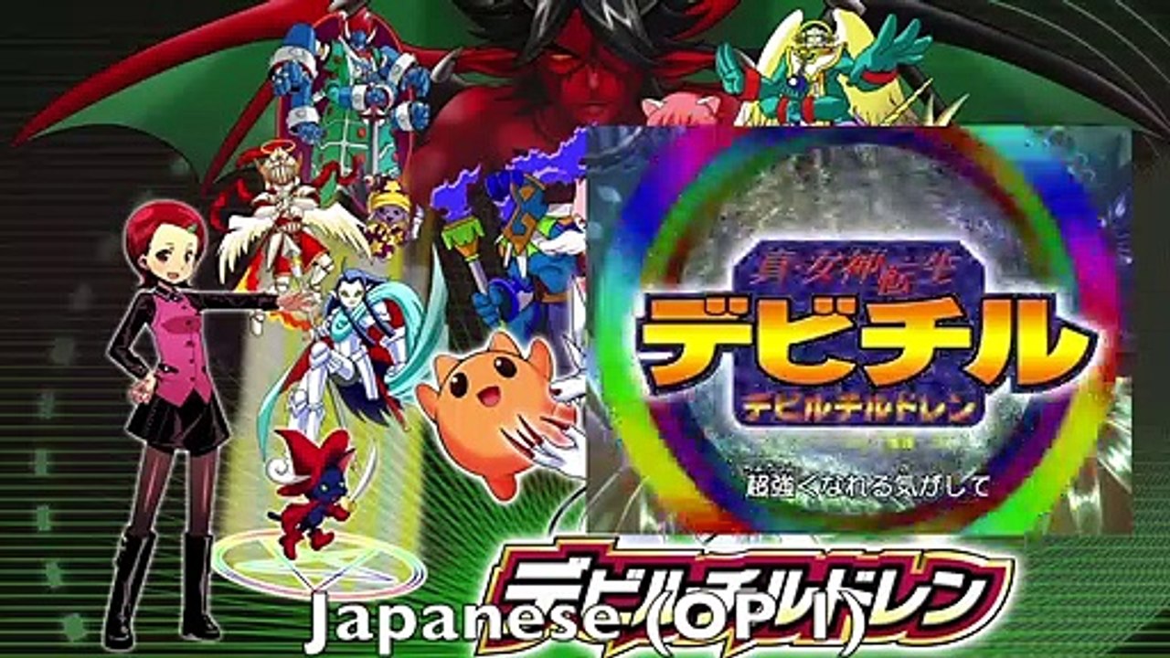 Devil Children Opening Multilanguage Comparison