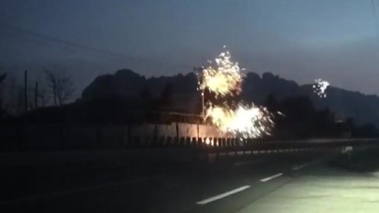 "전선 불꽃이 원인"...국과수 조사 착수 / YTN