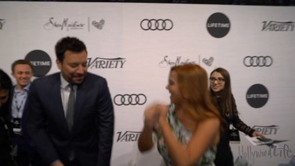 Jimmy Fallon Dances With Ali Stagnitta At Power Of Women 2019