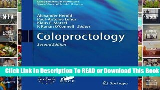 Full E-book Coloproctology (European Manual of Medicine)  For Trial
