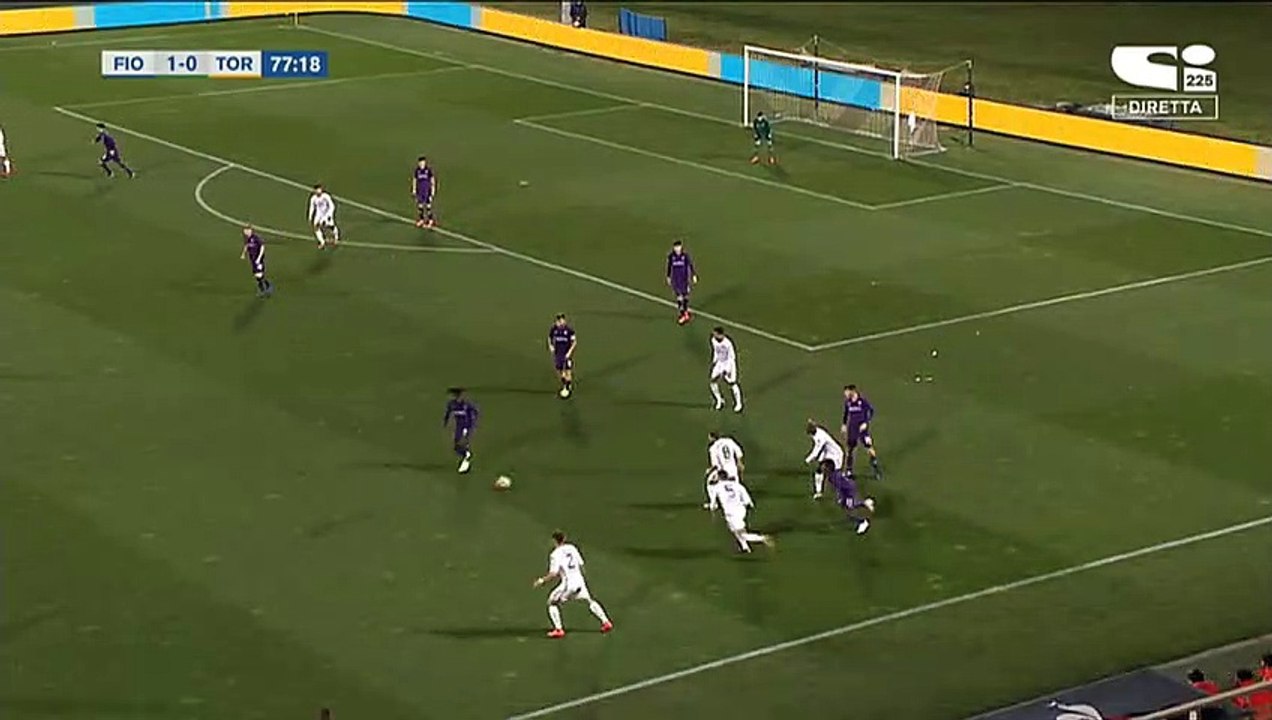 Fiorentina Primavera 2-0 Torino Primavera - Dušan Vlahović goal 05.04.2019 ITALY:  Coppa Italia Primavera