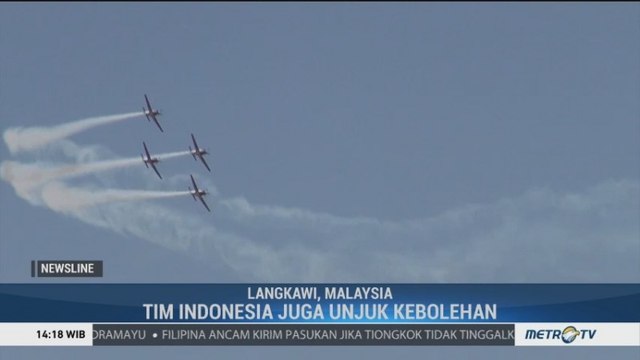 Manuver Pesawat TNI AU di Negeri Jiran