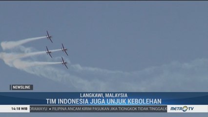 Manuver Pesawat TNI AU di Negeri Jiran