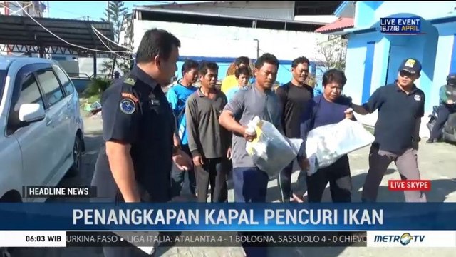 7 ABK Pencuri Ikan Masih Menjalani Pemeriksaan