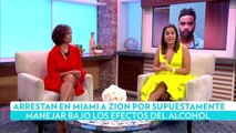 Arrestan a Zion en Miami por supuestamente manejar bajos los efectos del alcohol