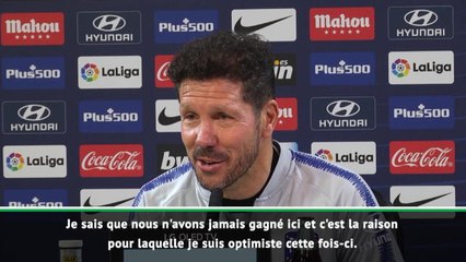 31e j.- Simeone : "Je suis optimiste cette fois-ci"