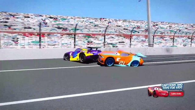 CARS 3 DANNY SWERVEZ NASCAR RACING (Cars 3 Nascar Race)