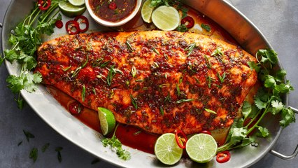 How to Make Sweet Chile Roasted Salmon