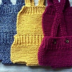 Top Woolen Baby Dresses Ruffle Crochet Styles