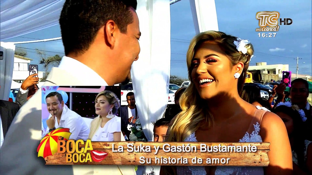 "La Suka” y Gastón Bustamante, su historia de amor