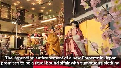 Symbolism and silk: The traditional garb of Japan's enthronement