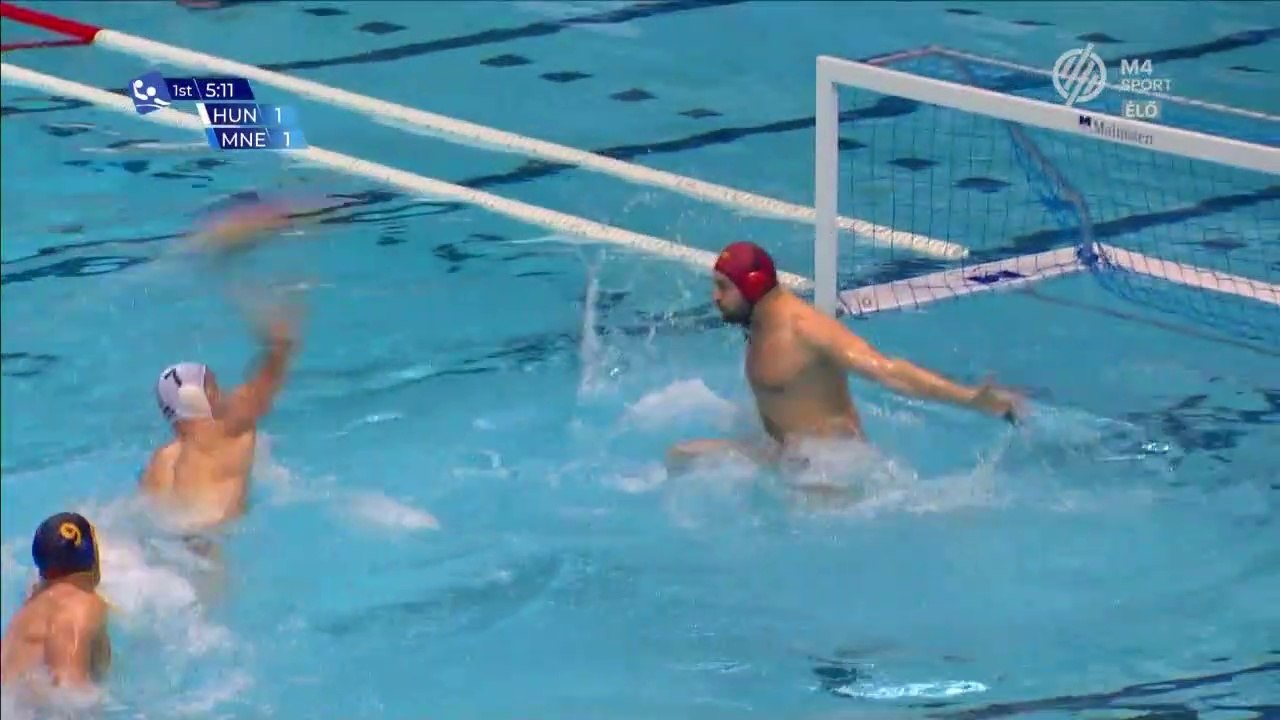 Magyarország 11-7 Montenegró