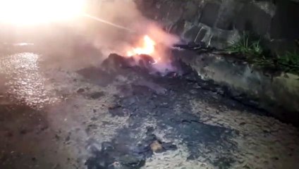 Incêndio em veículo mobiliza Corpo de Bombeiros