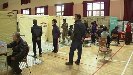 집 떠나 '망연자실'...대피소 생활 이틀째 / YTN