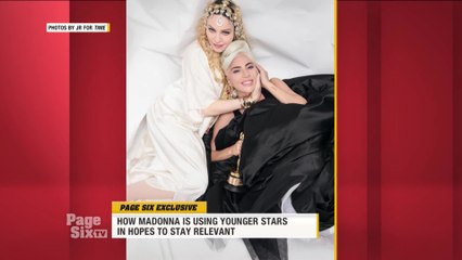 .@Madonna wants to stay relevant, and she's hanging out with stars like @ladygaga! We'll tell you what else she's doing to remain the center of attention, and it's only on #PageSixTV!